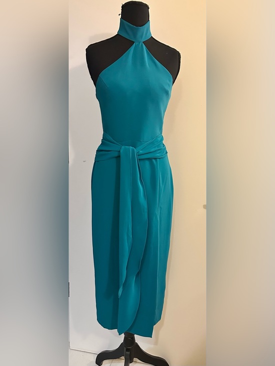Amanda Uprichard Dresses & Skirts - NWT Amanda Uprichard Emiliana Midi Drsss in Jade Green. Size XS.